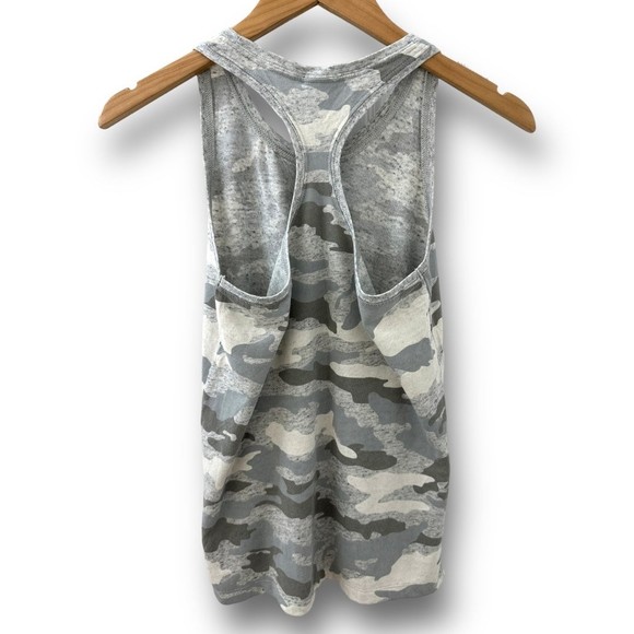 Nike Active Racerback Tank Top Camo Grey Girls XL - Picture 6 of 9